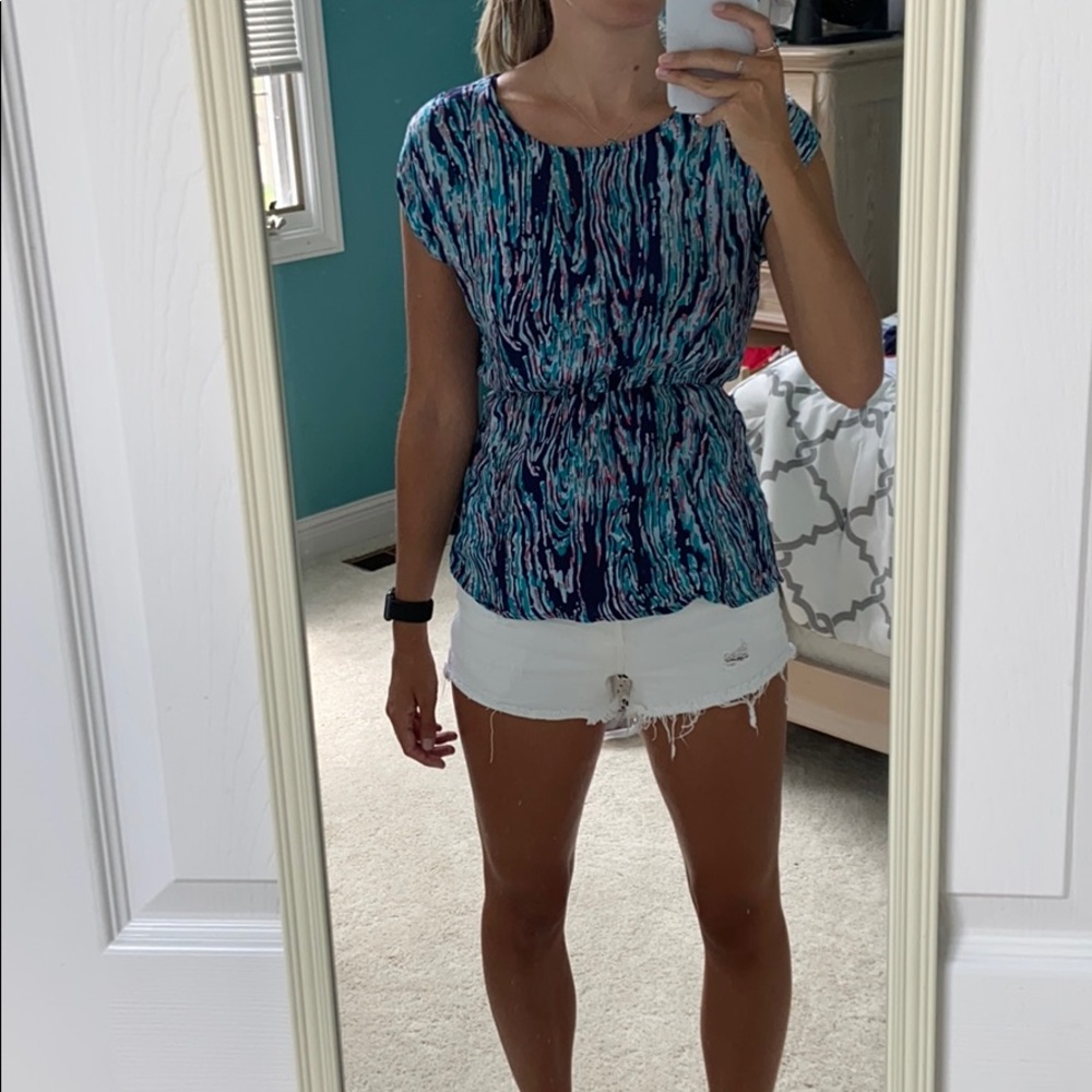 Forever 21 cinched waist blouse